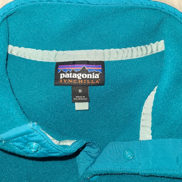 Patagonia Synchilla T Snap Pullover Size Medium - Picture 8 of 9